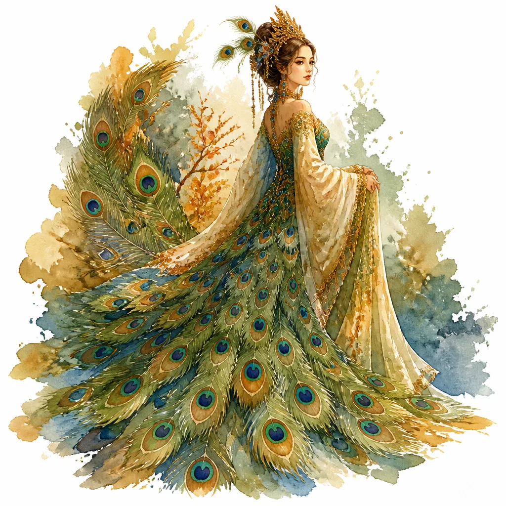 The Peacock Skirt