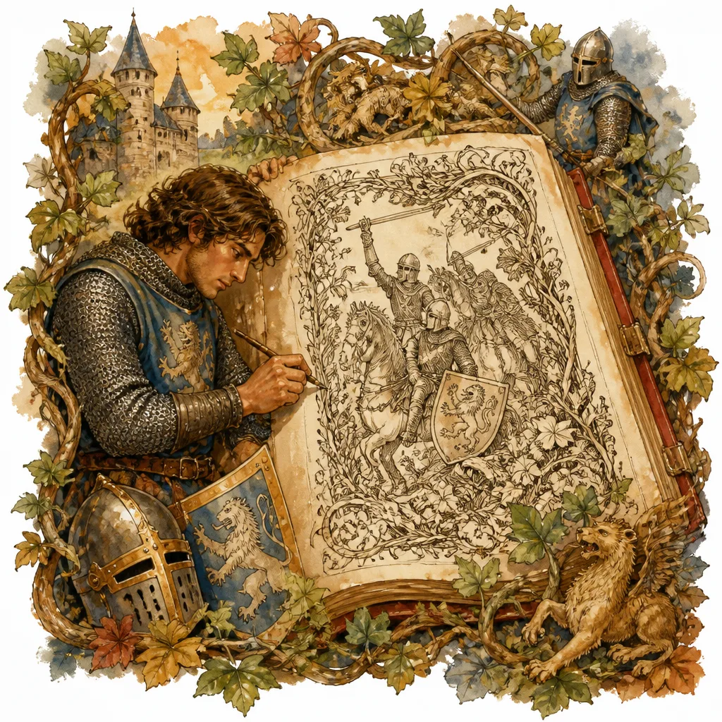 Illustrations for Le Morte d'Arthur