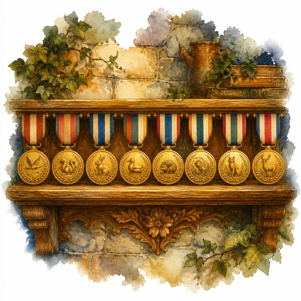 Eight Olympic Gold Medals
